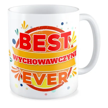 Kubek na DZIEŃ NAUCZYCIELA Best wychowawczyni ever